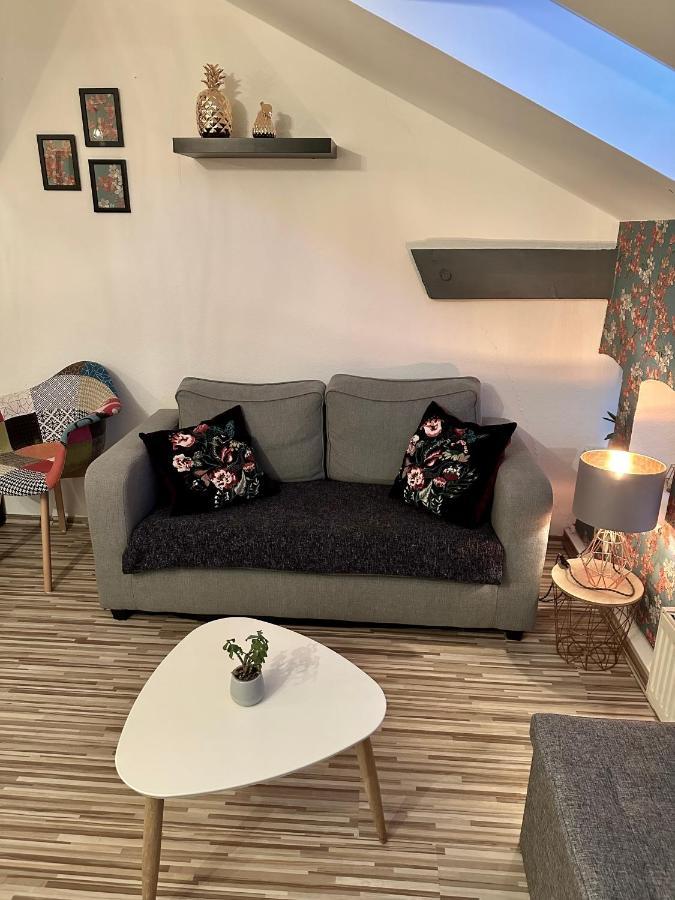 Apartment Zum Roten Fuchs Inkl. Parkplatz Erfurt Exteriör bild